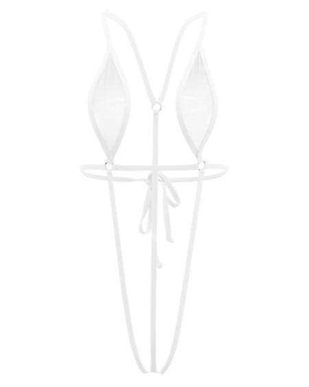 white sheer bikini|White Sheer Swimwear .